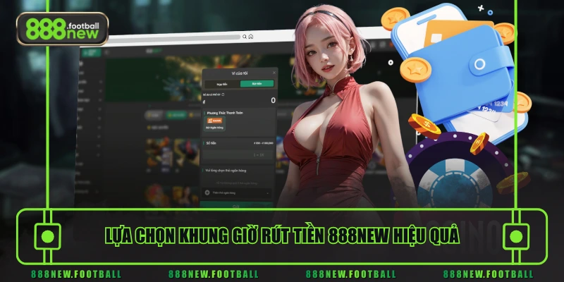 Rút Tiền 888NEW Chi Tiết - Quy Trình Chuẩn Cho Người Mới 3 Lựa chọn khung giờ rút tiền 888NEW hiệu quả